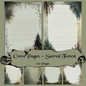 Sacred Forest Notizseiten | Digital Download | 100 Seiten | Liniert | A4