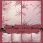 Cherry Blossom Notizseiten | Digital Download | 100 Seiten | Liniert | A4