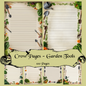 Garden Tools Notizseiten | Digital Download | 100 Seiten | Liniert | A4