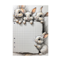 DIN A5 Ringbucheinlagen 6-fach Lochung mit Motiv | Happy Easter 20