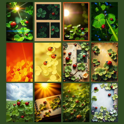 Good Luck | Digital Download | 100 Bilder | Scrapbook | DIN A4
