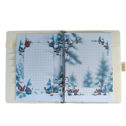 Nordic Winter Magic - DIN A5 / DIN A6 Ringbucheinlagen