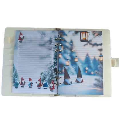 Nordic Winter Magic - DIN A5 / DIN A6 Ringbucheinlagen