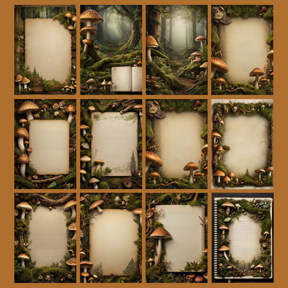 Autumn Flair | Digital Download | 100 Bilder | Scrapbook | A4