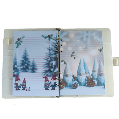 Nordic Winter Magic - DIN A5 / DIN A6 Ringbucheinlagen