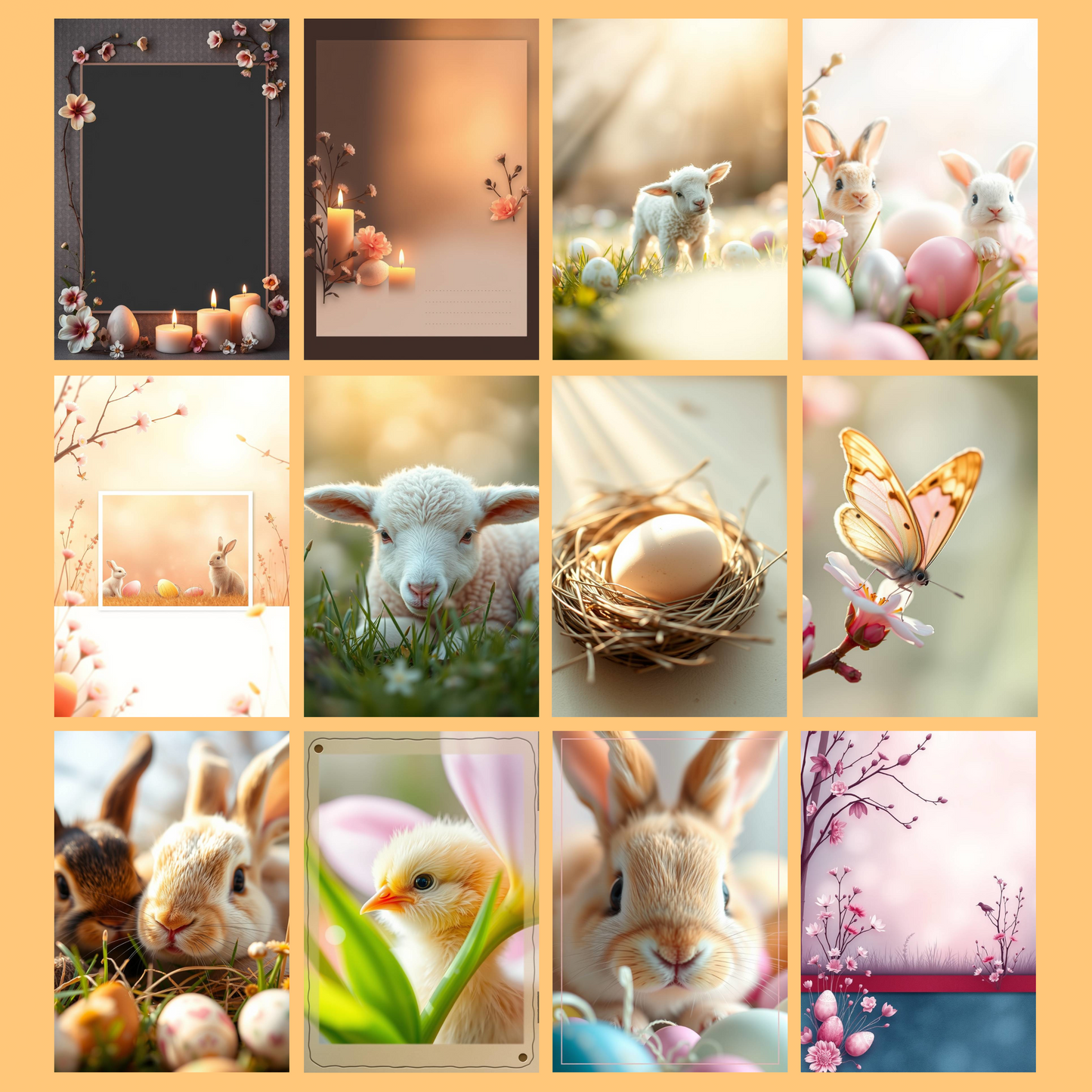 Easter Creative Mix | Digital Download | 100 Bilder | Scrapbook | A4