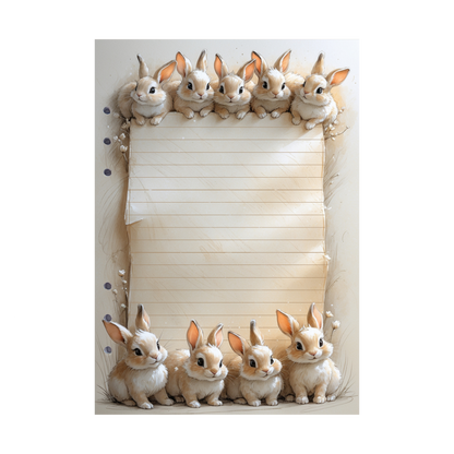 DIN A5 Ringbucheinlagen 6-fach Lochung mit Motiv | Happy Easter 6