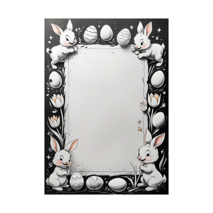 DIN A5 Ringbucheinlagen 6-fach Lochung mit Motiv | Happy Easter 62