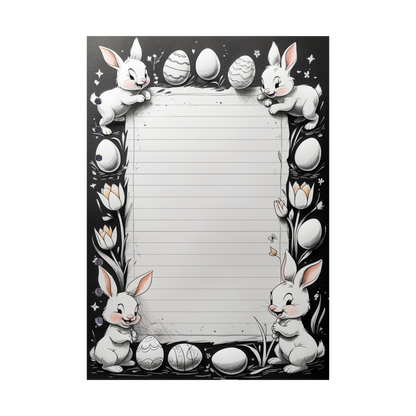 DIN A5 Ringbucheinlagen 6-fach Lochung mit Motiv | Happy Easter 62