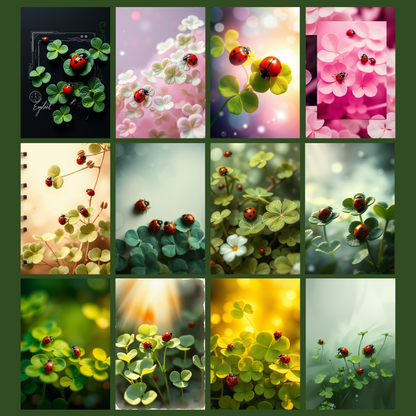 Good Luck | Digital Download | 100 Bilder | Scrapbook | DIN A4