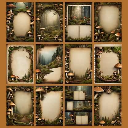 Autumn Flair | Digital Download | 100 Bilder | Scrapbook | A4
