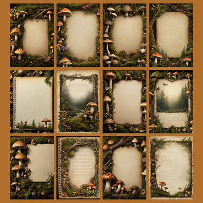Autumn Flair | Digital Download | 100 Bilder | Scrapbook | A4