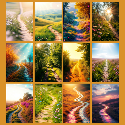 Paths to Freedom | Digital Download | 100 Bilder | Scrapbook | DIN A4