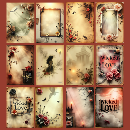 Wicked Love | Digital Download | 100 Bilder | Scrapbook | DIN A4