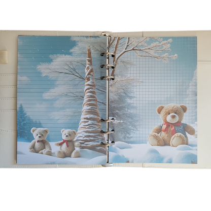 Teddy - DIN A5 / DIN A6 Ringbucheinlagen