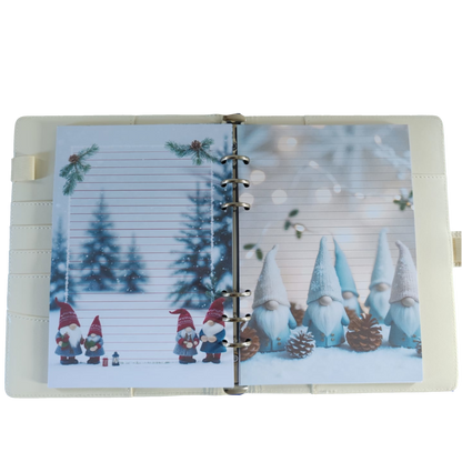 Nordic Winter Magic - DIN A5 / DIN A6 Ringbucheinlagen