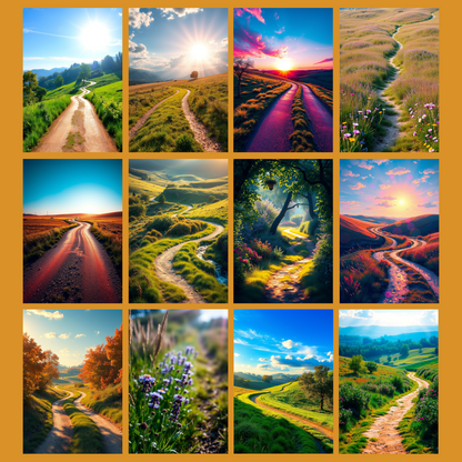 Paths to Freedom | Digital Download | 100 Bilder | Scrapbook | DIN A4
