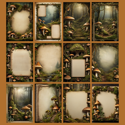 Autumn Flair | Digital Download | 100 Bilder | Scrapbook | A4