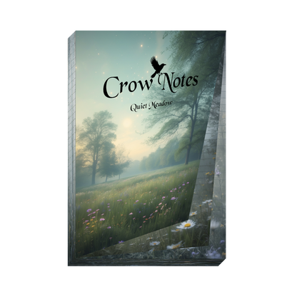 Notizblock | DIN A5 | Crow Notes – Quiet Meadow