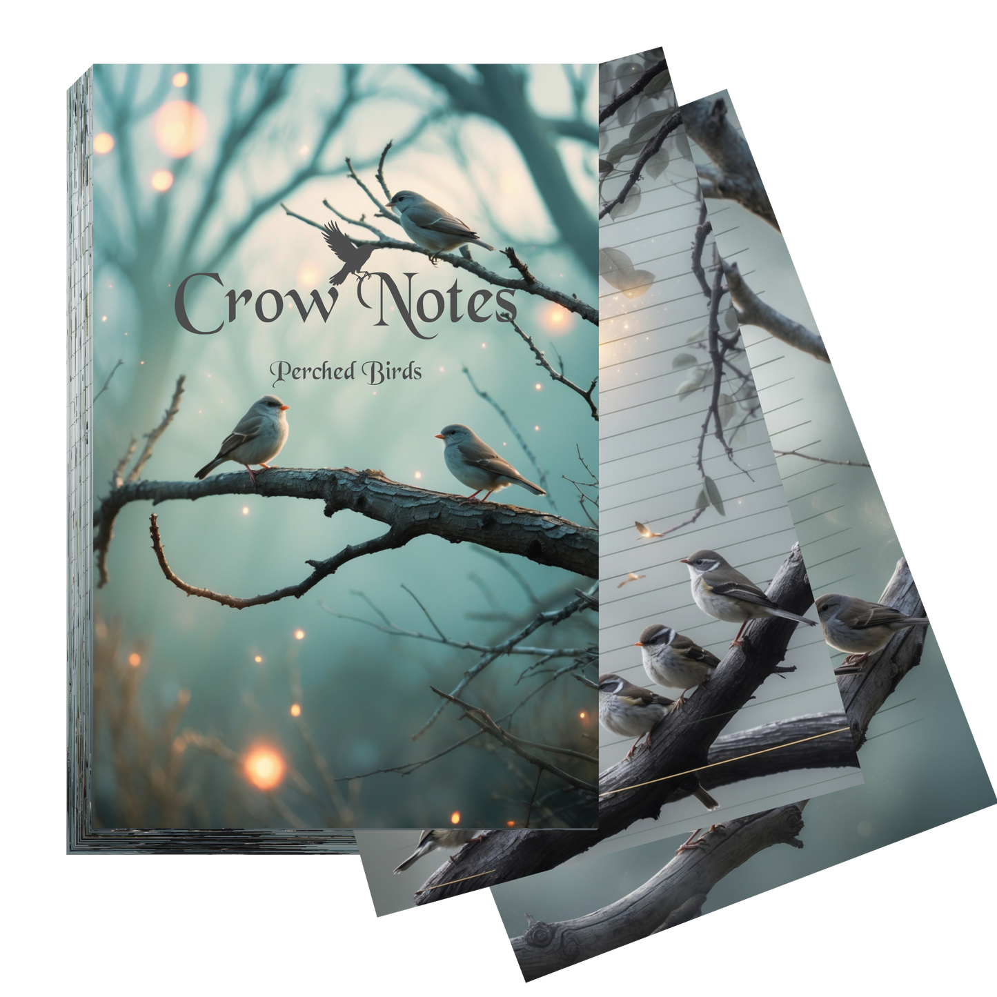 Notizblock | DIN A5 | Crow Notes – Perches Birds