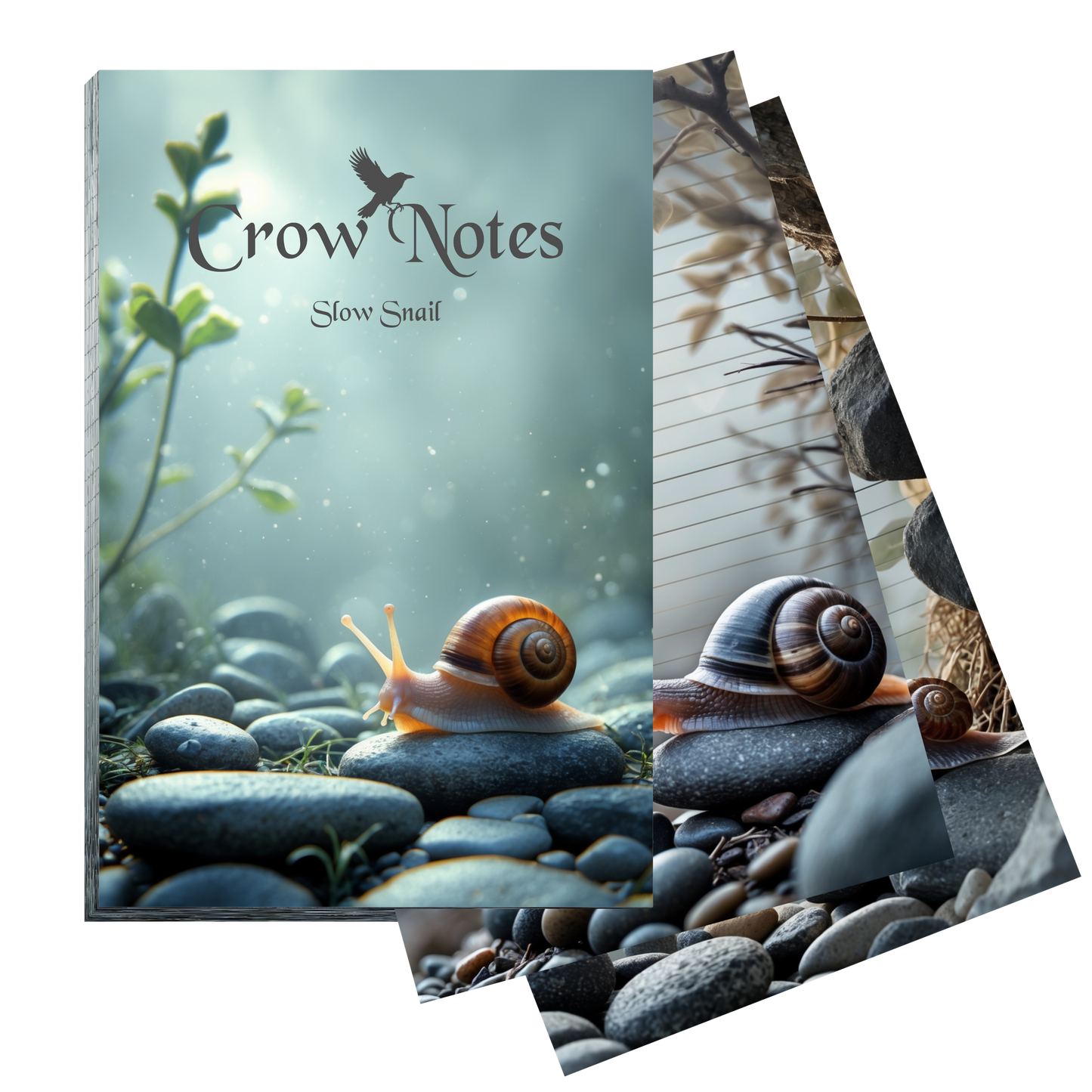 Notizblock | DIN A5 | Crow Notes – Slow Snail