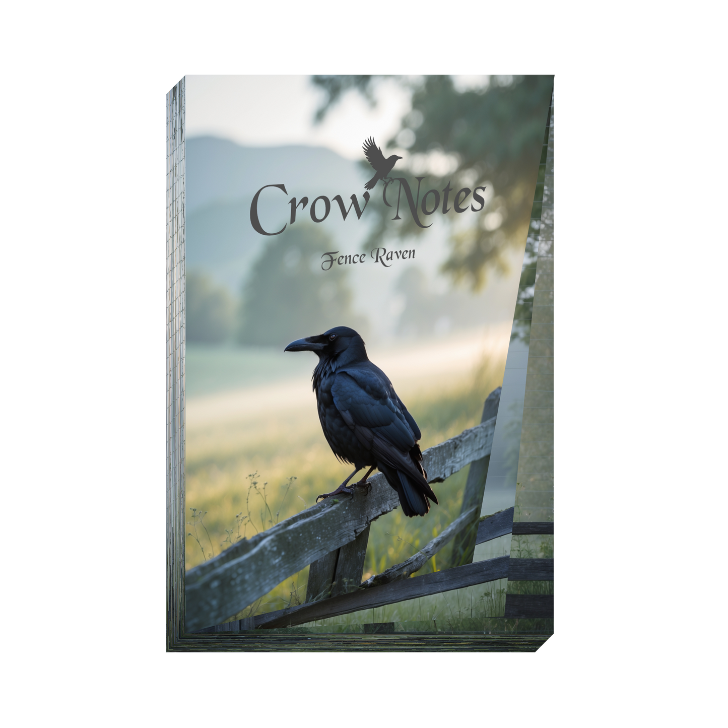Notizblock | DIN A5 | Crow Notes – Fence Raven