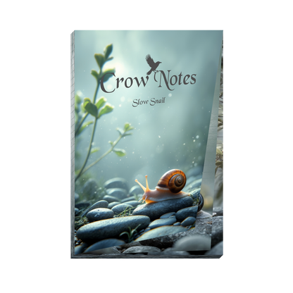 Notizblock | DIN A5 | Crow Notes – Slow Snail