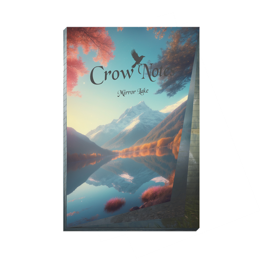 Notizblock | DIN A5 | Crow Notes – Mirror Lake