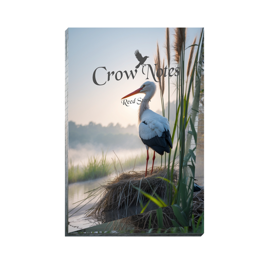 Notizblock | DIN A5 | Crow Notes – Reed Stork