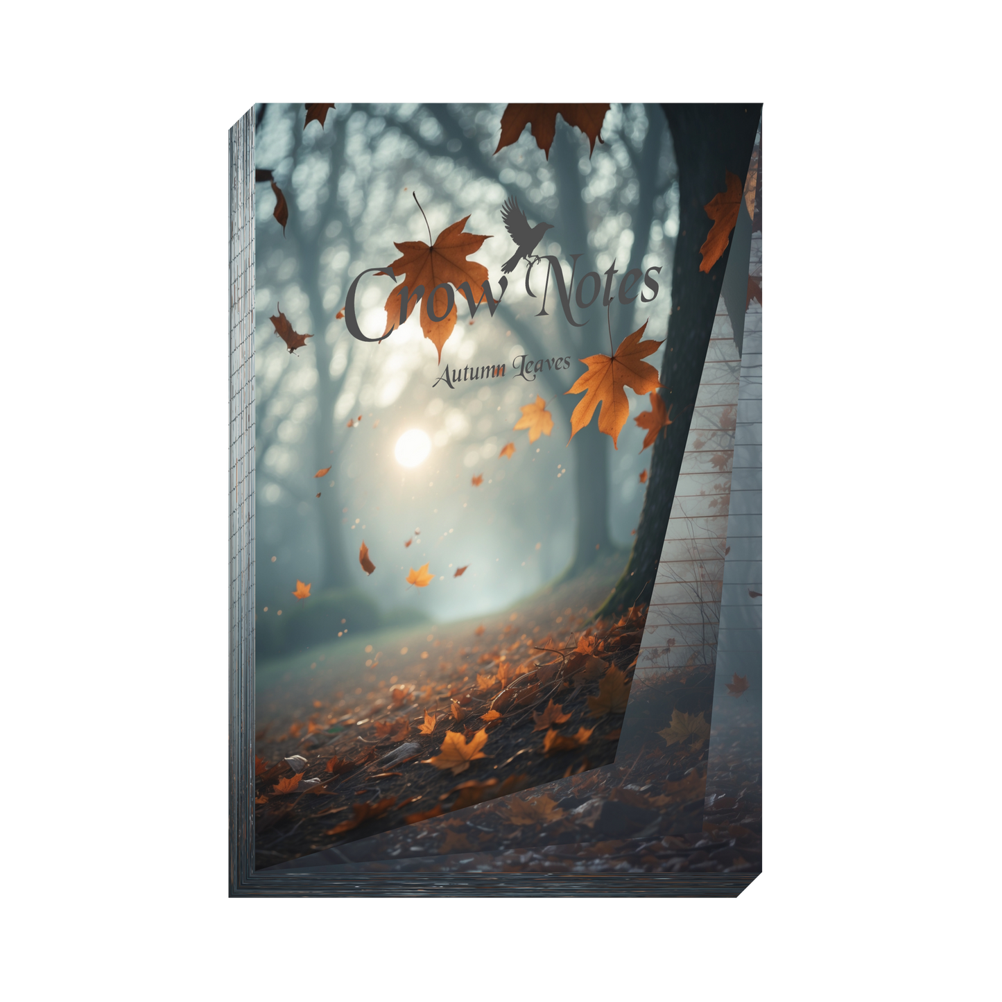 Notizblock | DIN A5 | Crow Notes – Autumn Leaves