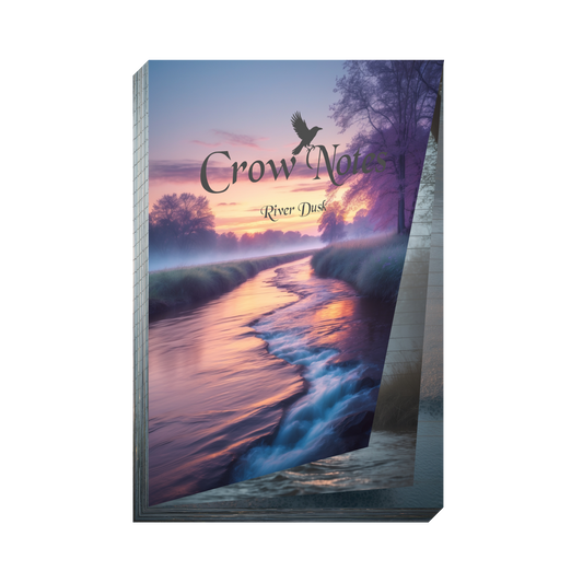 Notizblock | DIN A5 | Crow Notes – River Dusk