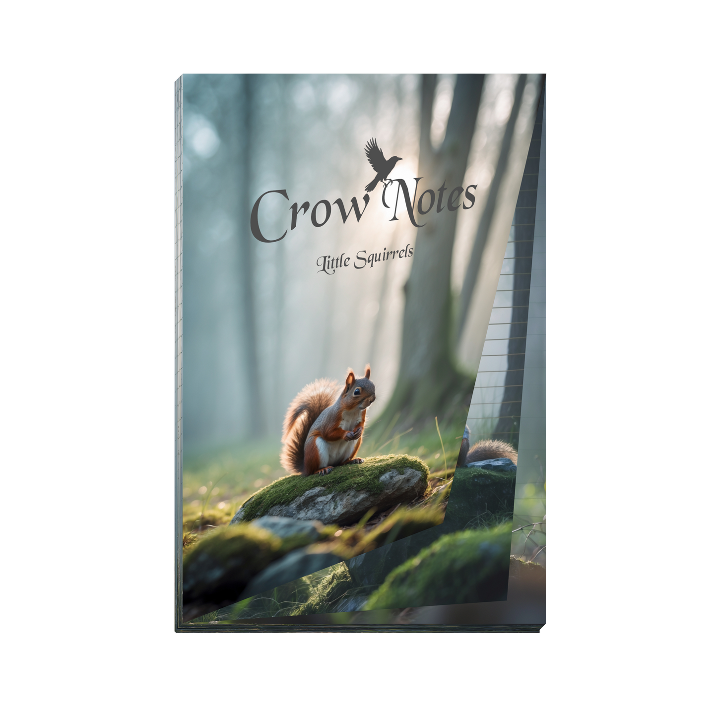 Notizblock | DIN A5 | Crow Notes – Little Squirrels