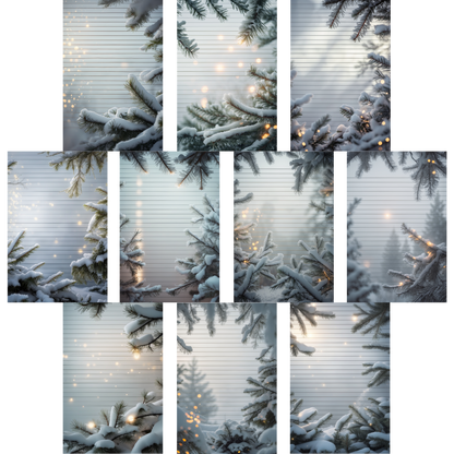 Notizblock | DIN A5 | Crow Notes – Glowing Pines