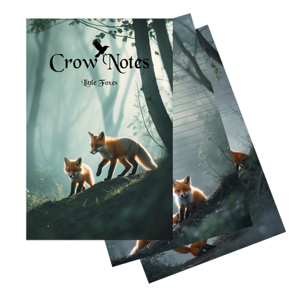 Notizblock | DIN A5 | Crow Notes – Little Foxes