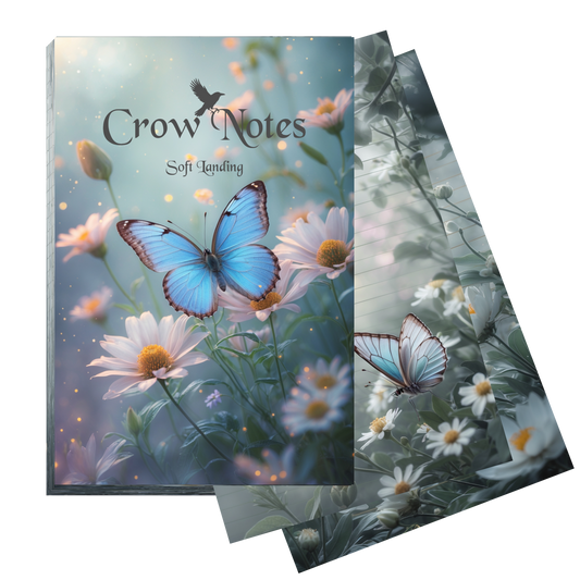 Notizblock | DIN A5 | Crow Notes – Soft Landing