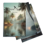 Notizblock | DIN A5 | Crow Notes – Palm Oasis