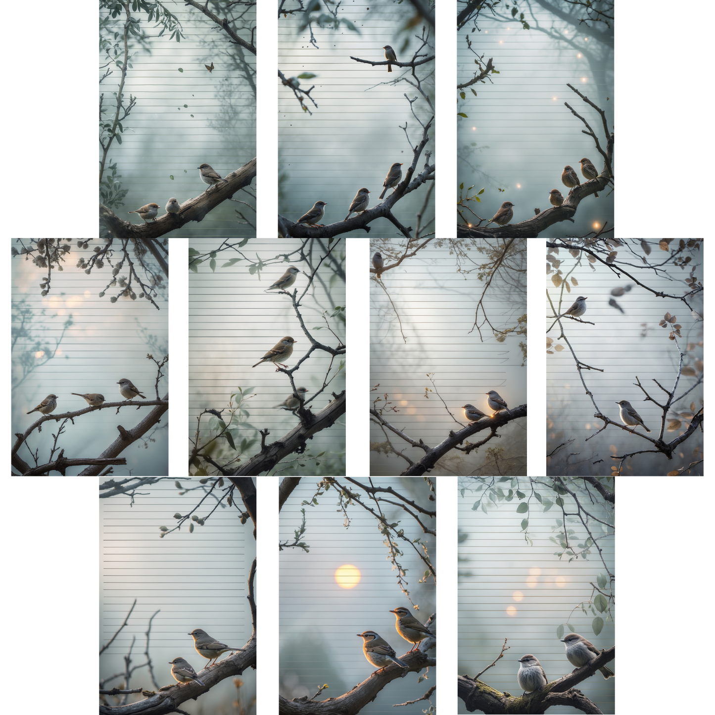 Notizblock | DIN A5 | Crow Notes – Perches Birds