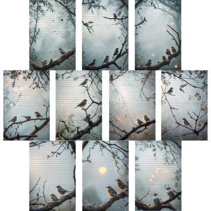 Notizblock | DIN A5 | Crow Notes – Perches Birds