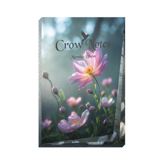 Notizblock | DIN A5 | Crow Notes – Morning Bloom