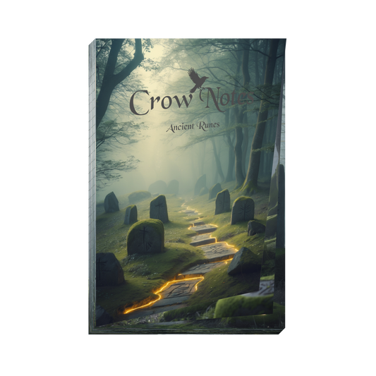 Notizblock | DIN A5 | Crow Notes – Ancient Runes