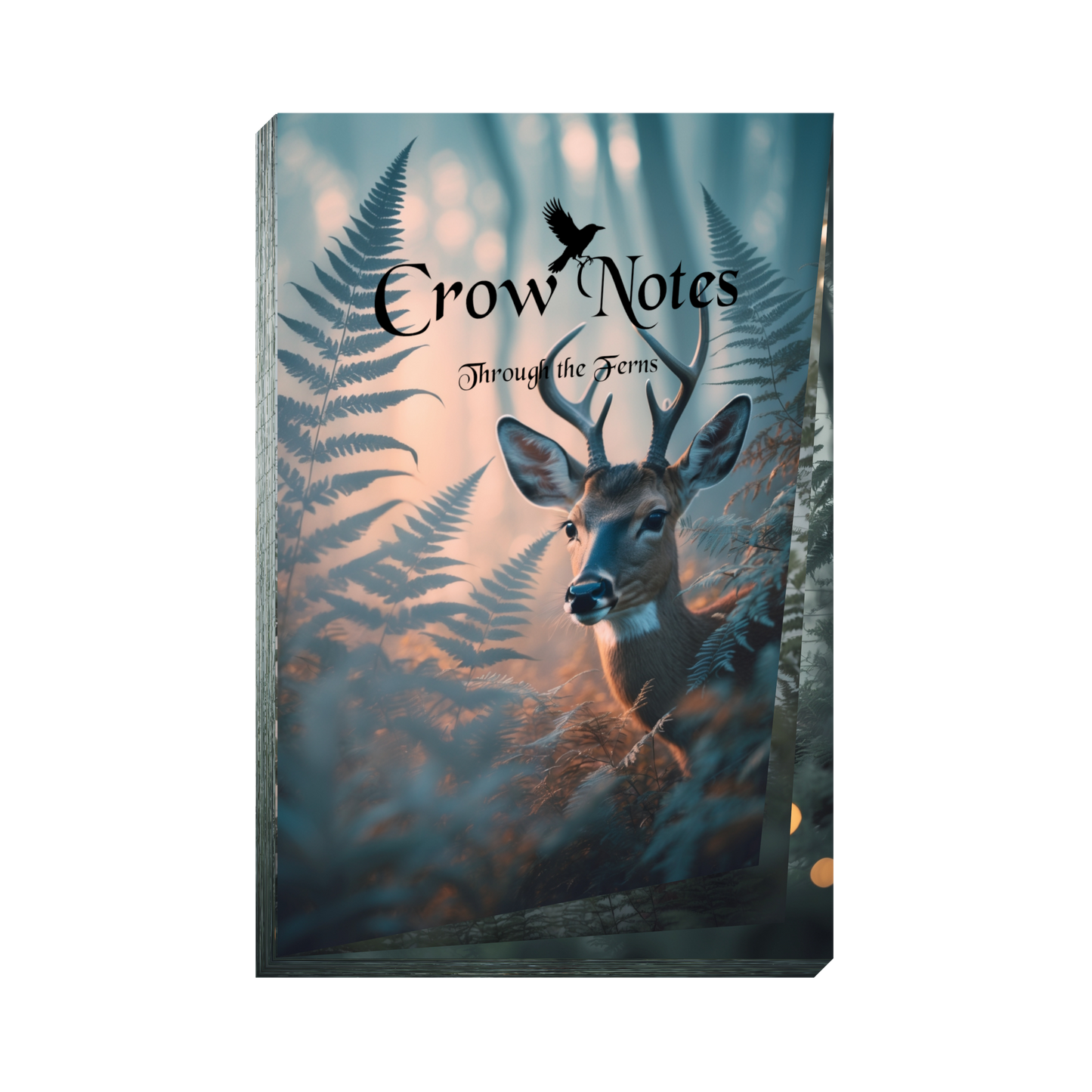 Notizblock | DIN A5 | Crow Notes – Through the Ferns