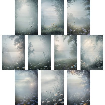Notizblock | DIN A5 | Crow Notes – Quiet Meadow