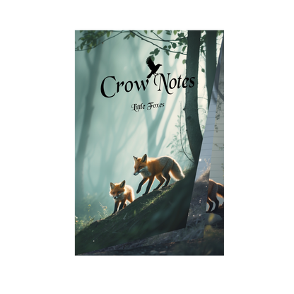 Notizblock | DIN A5 | Crow Notes – Little Foxes