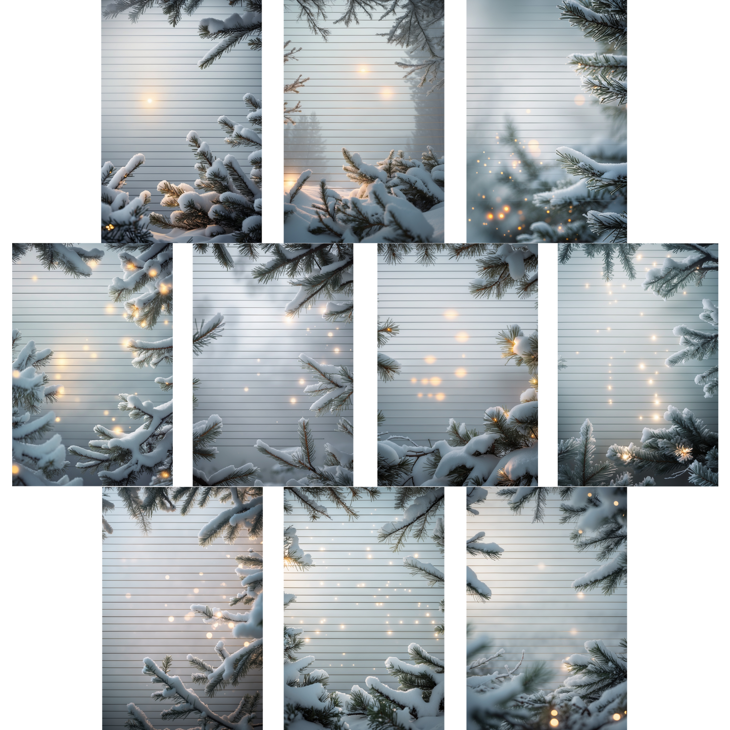 Notizblock | DIN A5 | Crow Notes – Glowing Pines