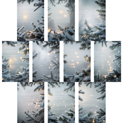 Notizblock | DIN A5 | Crow Notes – Glowing Pines