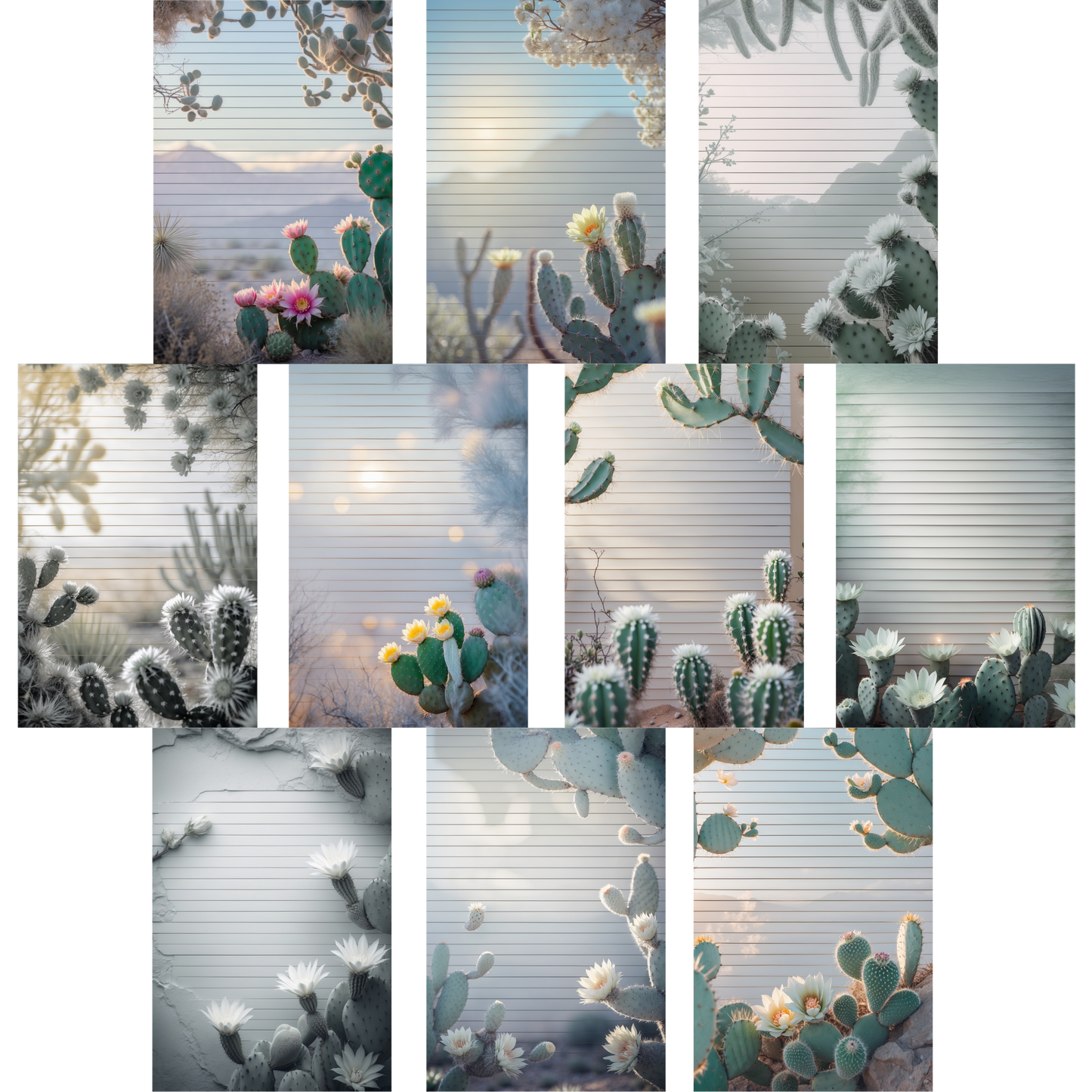 Notizblock | DIN A5 | Crow Notes – Cactus Flowers