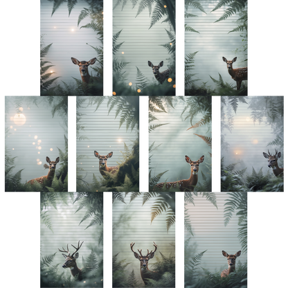 Notizblock | DIN A5 | Crow Notes – Through the Ferns
