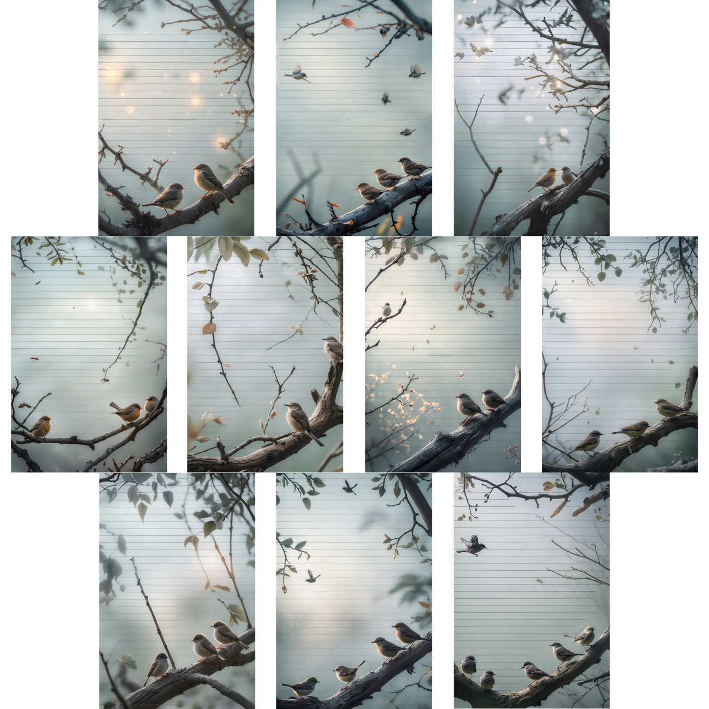 Notizblock | DIN A5 | Crow Notes – Perches Birds