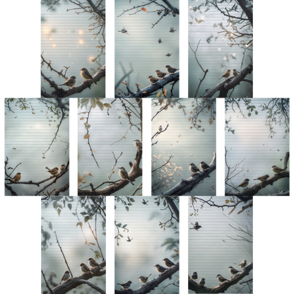 Notizblock | DIN A5 | Crow Notes – Perches Birds