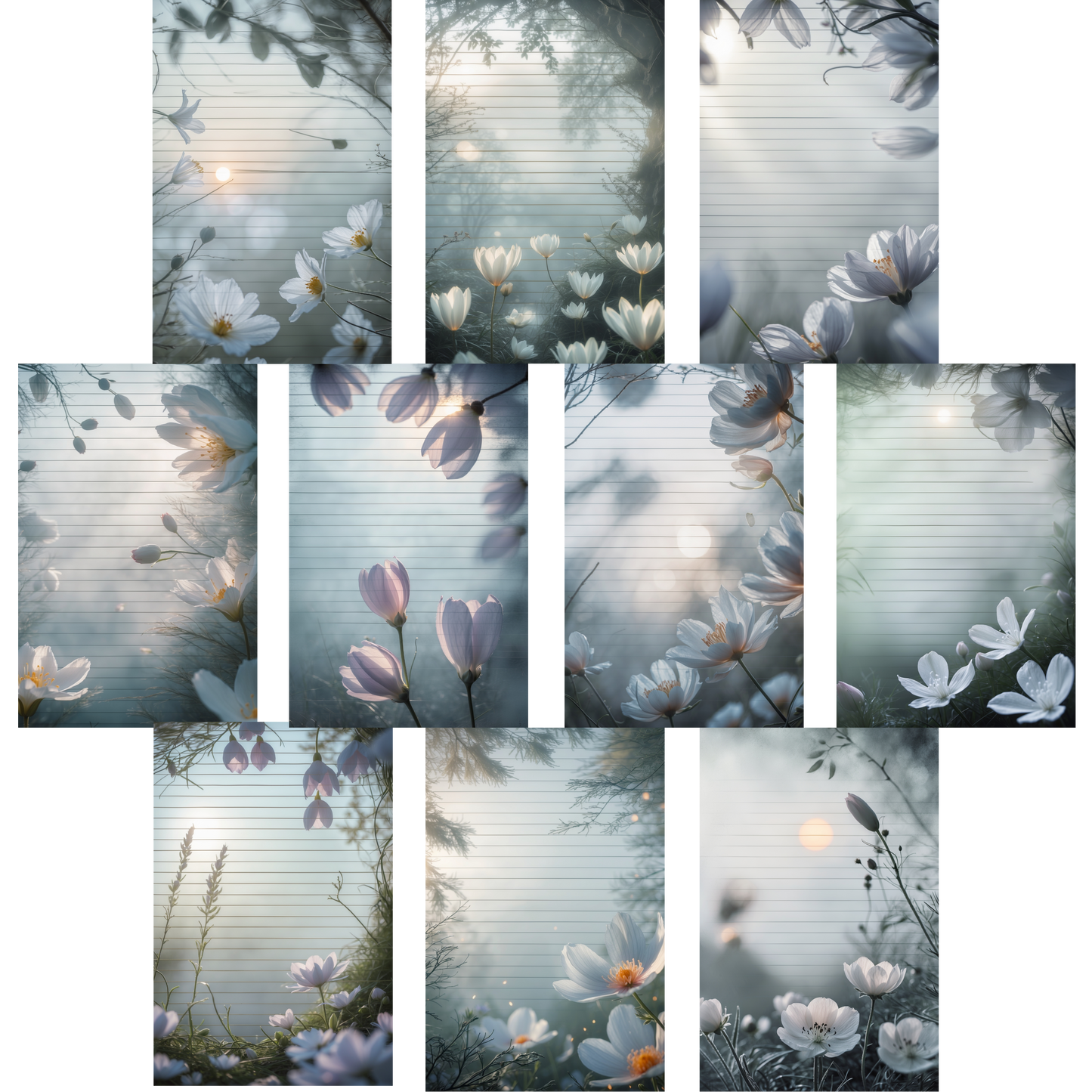 Notizblock | DIN A5 | Crow Notes – Morning Bloom